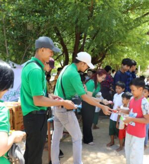 Donation to Shwe Nadi Charity Center